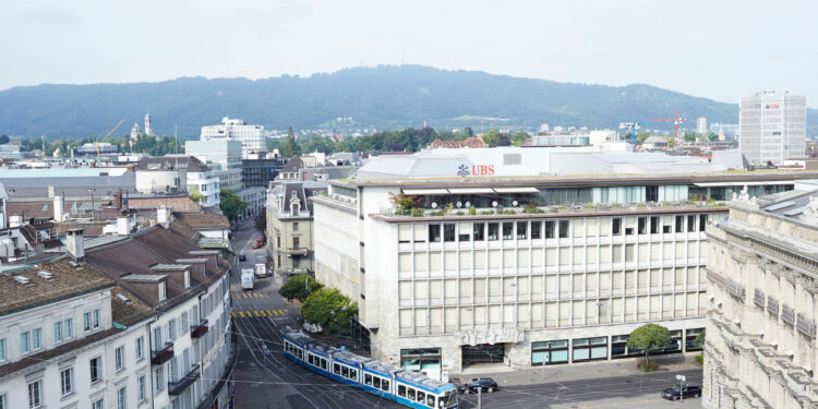 UBS location in Zurich