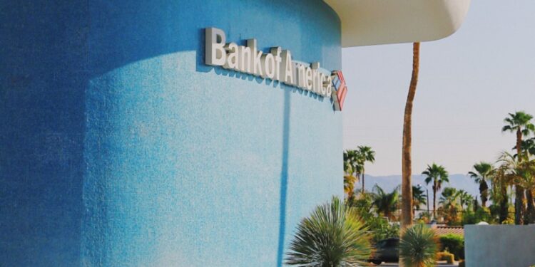 Bank of America reported a quarterly profit decline of 9%