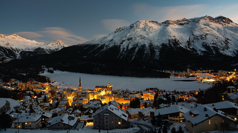 St. Moritz is one of the best ski resorts in the world.