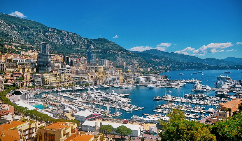 The highest concentration of rich people lives in Monaco.